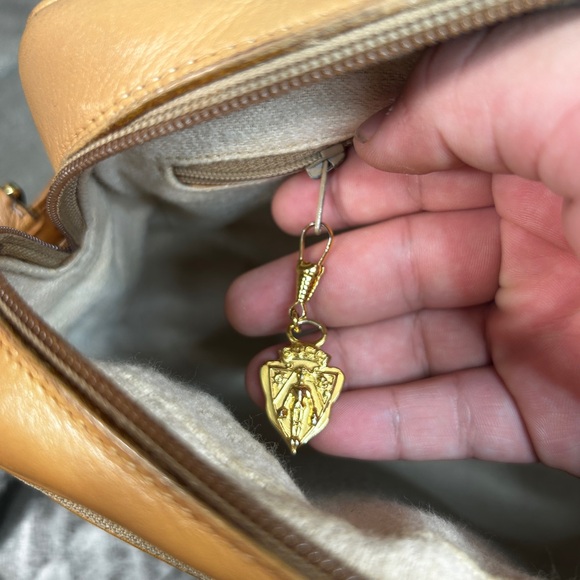 Gucci GG Vintage Gucci Brown Leather Signature Crossbody Shoulder Bag Purse - Picture 11 of 12